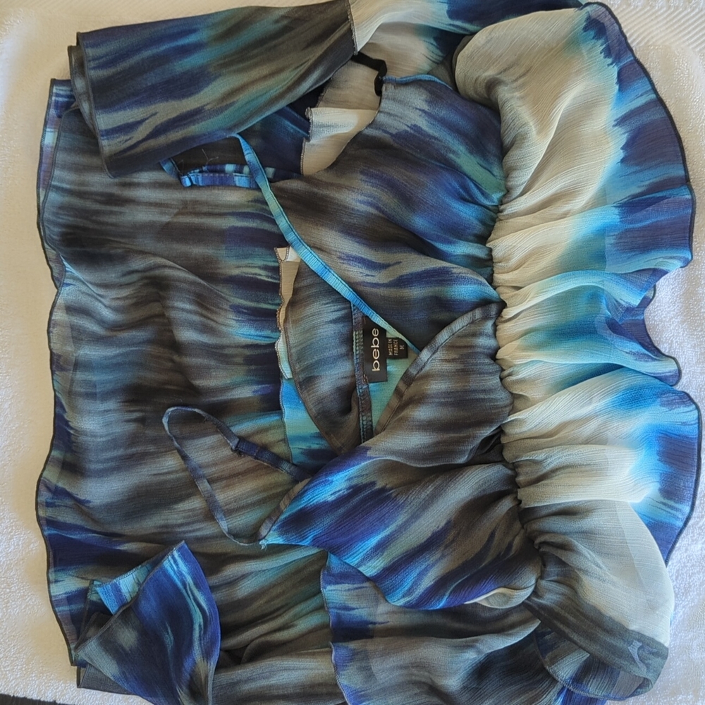 Bebe Tiered shirt
